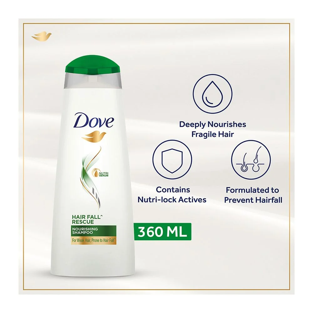 DOVE SHAMPOO HAIR FALL 360ML